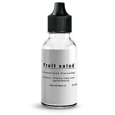 Large DIY E Liquid mixing Kit  with 9 fruitty flavour concentrates